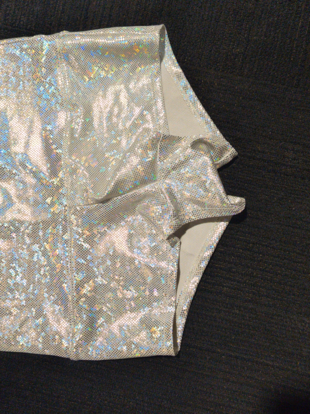 Sparkle Silver Girls' One-Piece Swimsuit